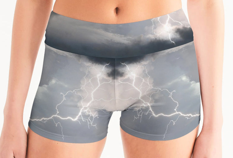 Women's Mid-Rise Yoga Shorts THE MOMENT