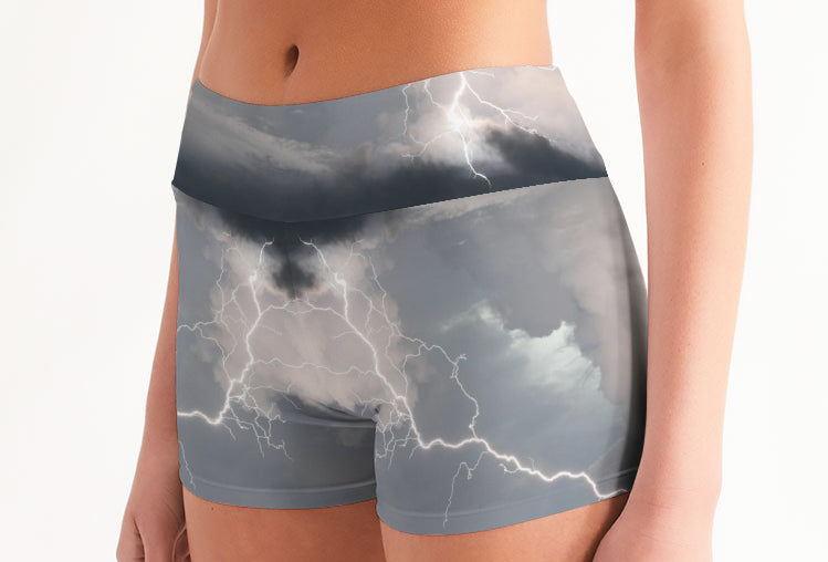 Women's Mid-Rise Yoga Shorts THE MOMENT