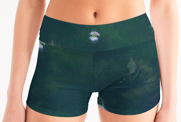 Women's Mid-Rise Yoga Shorts ELEMENTS