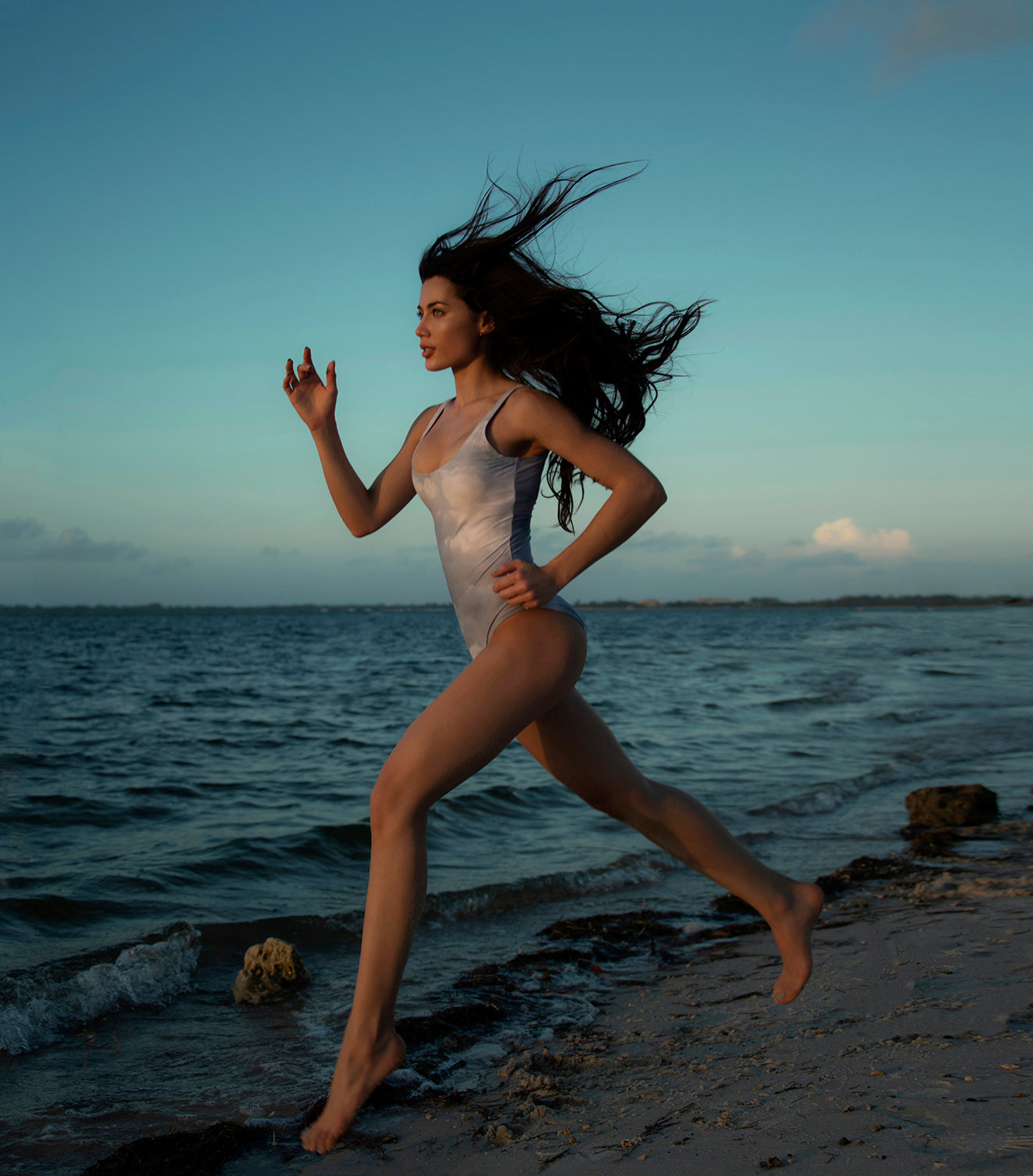 Women's One-Piece Swimsuit LAYERS OF HEAVEN