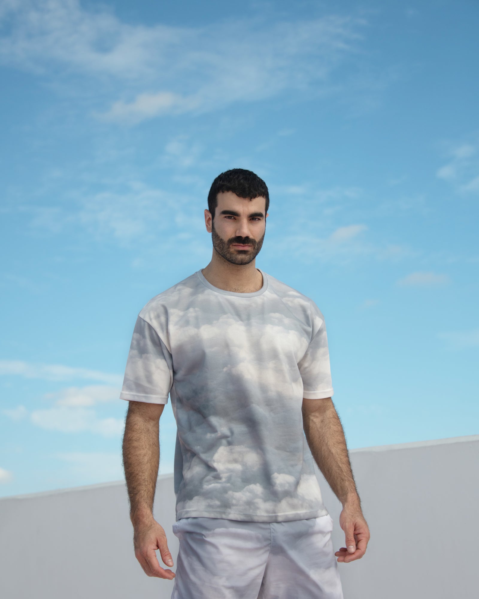 knit oversize tee LAYERS OF HEAVEN