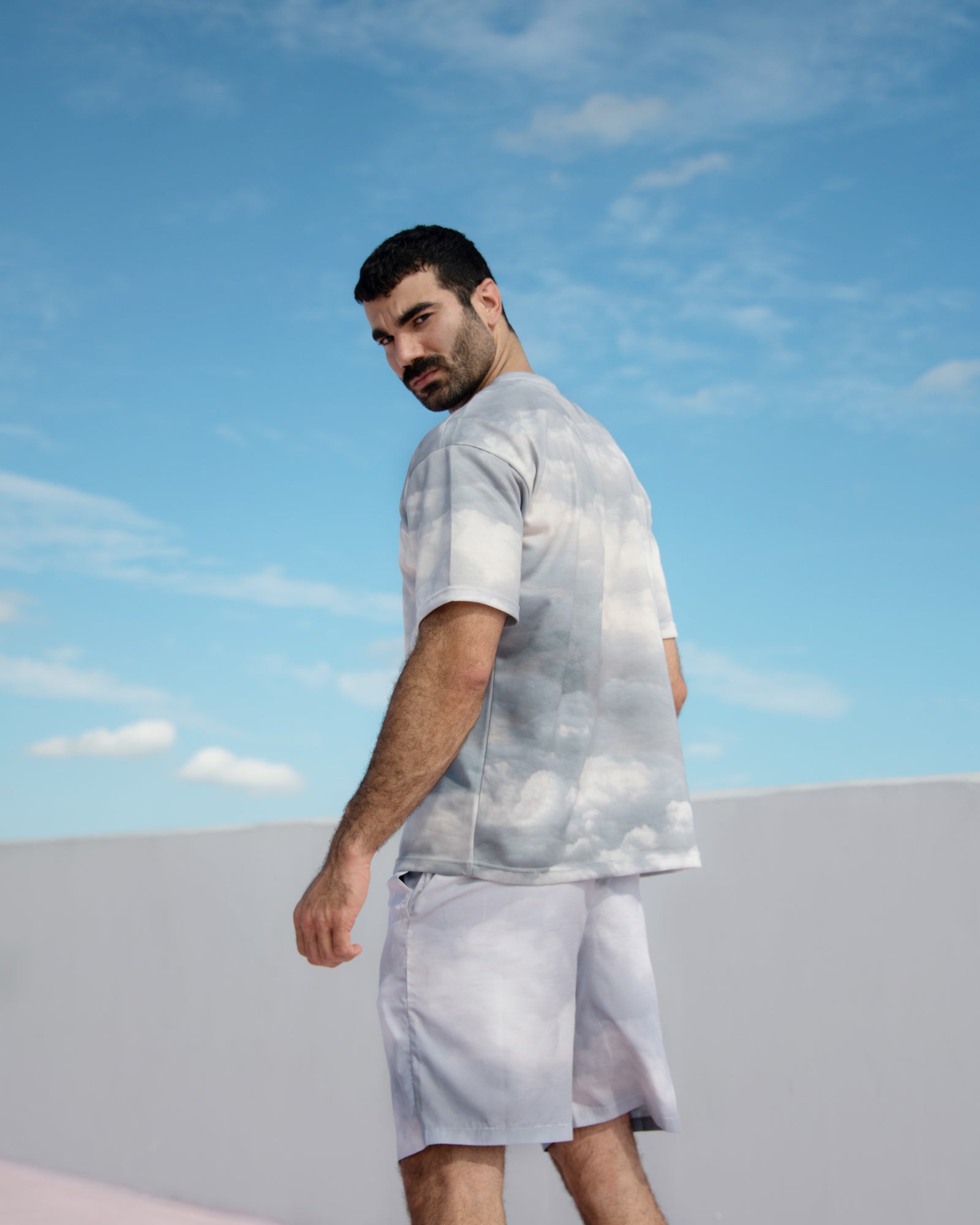 knit oversize tee LAYERS OF HEAVEN