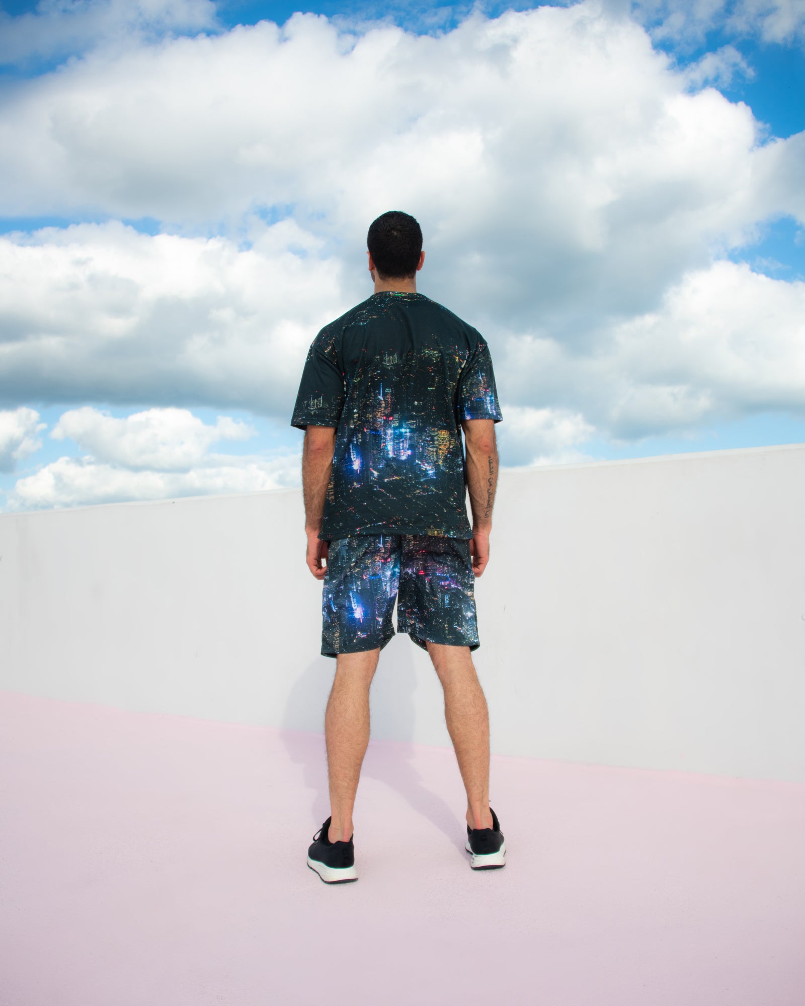 knit oversize tee NYC CITY