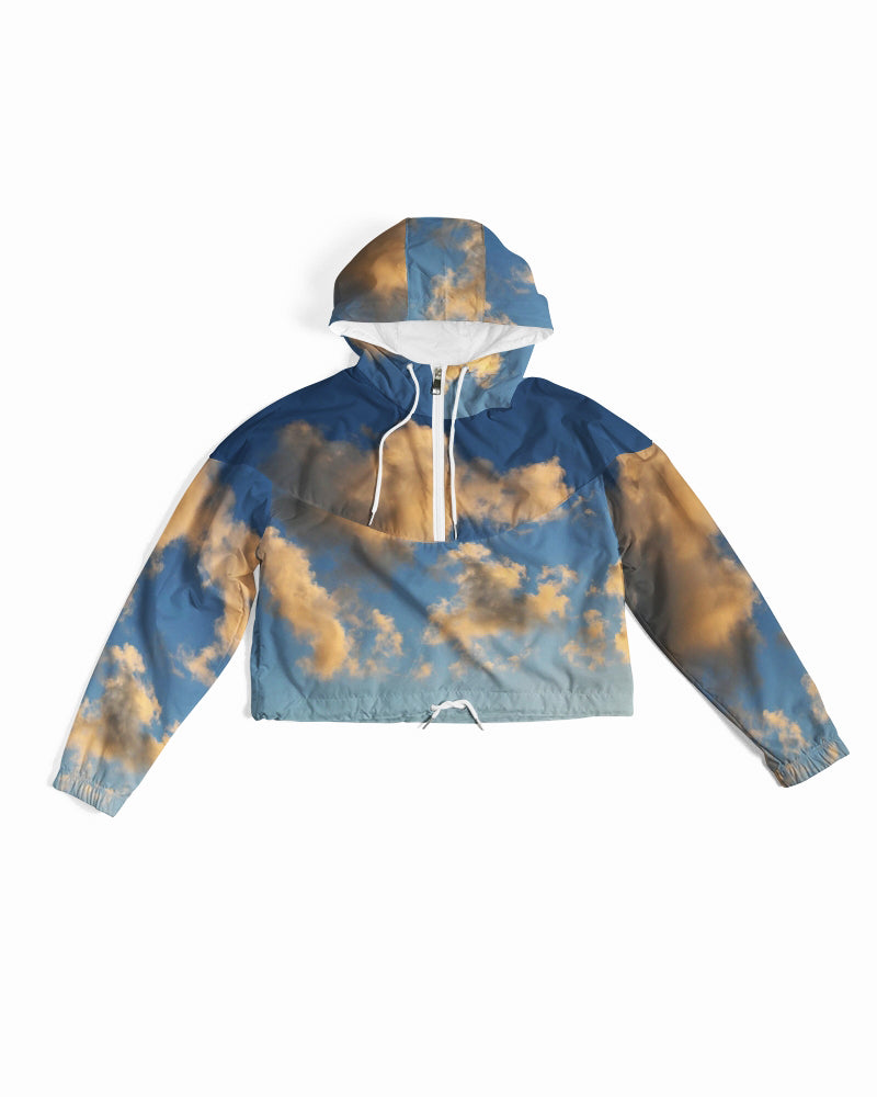 Women's Cropped Windbreaker CELESTIAL