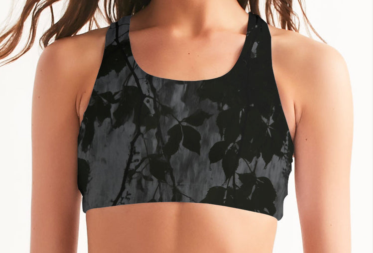 Women's Seamless Sports Bra DARK BUT SENSITIVE