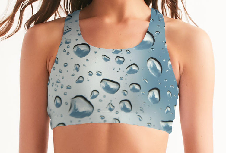 Women's Seamless Sports Bra DROPS OF FEELING