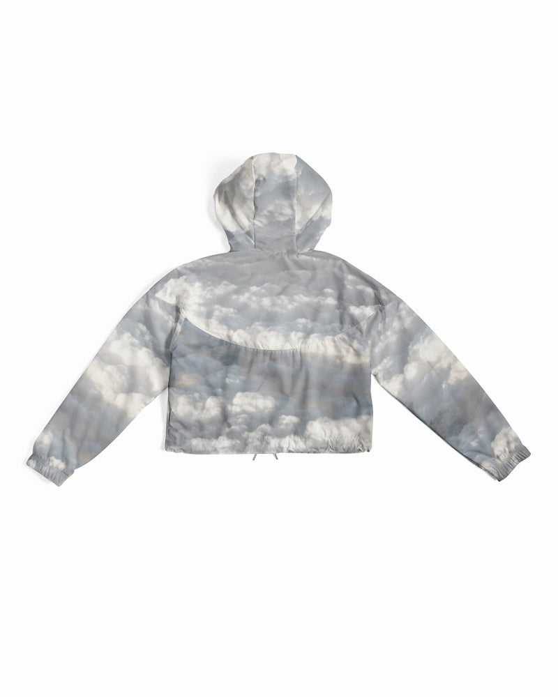 Women's Cropped Windbreaker LAYERS OF HEAVEN