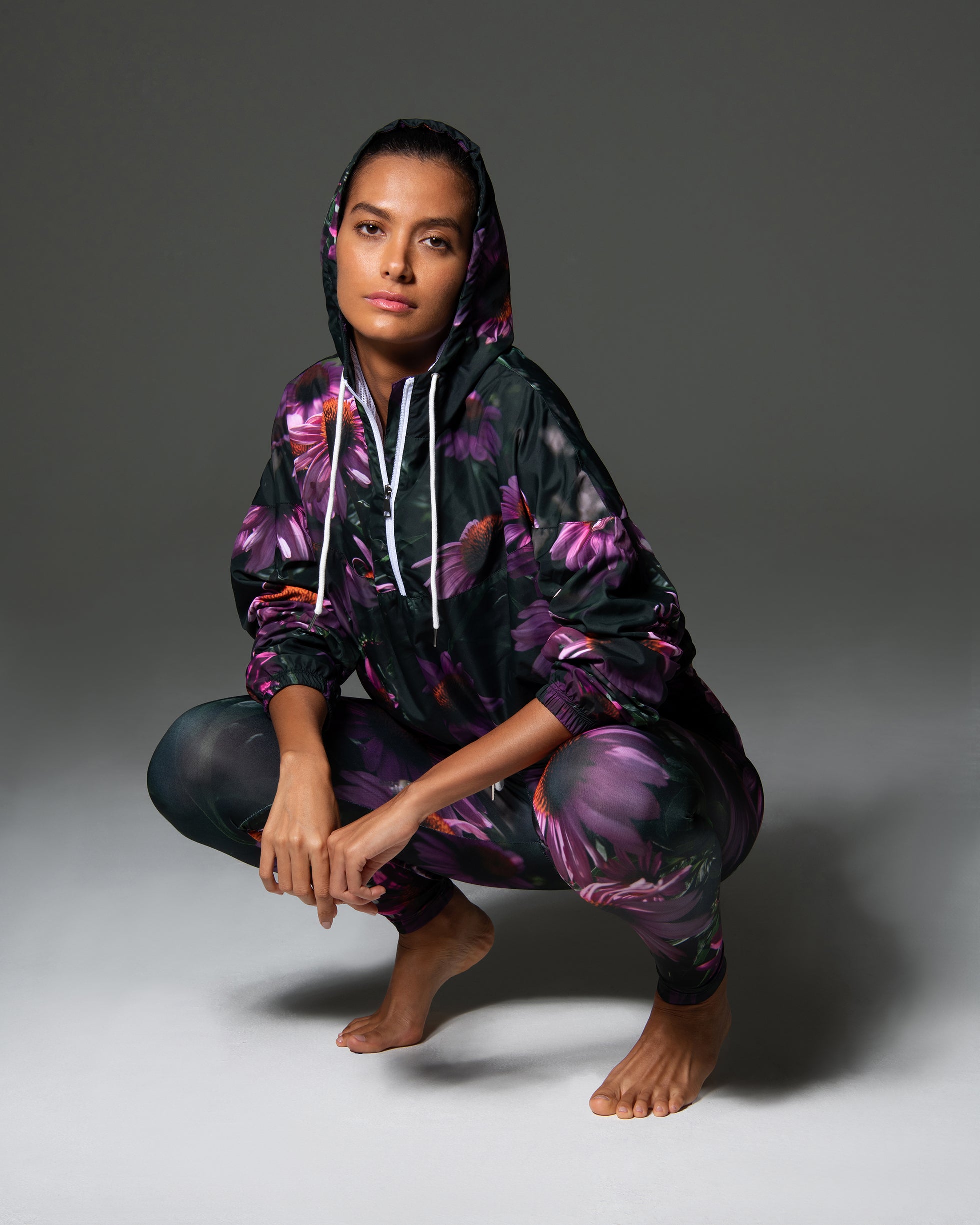 Women's Cropped Windbreaker PHOTOSYNTHESIS