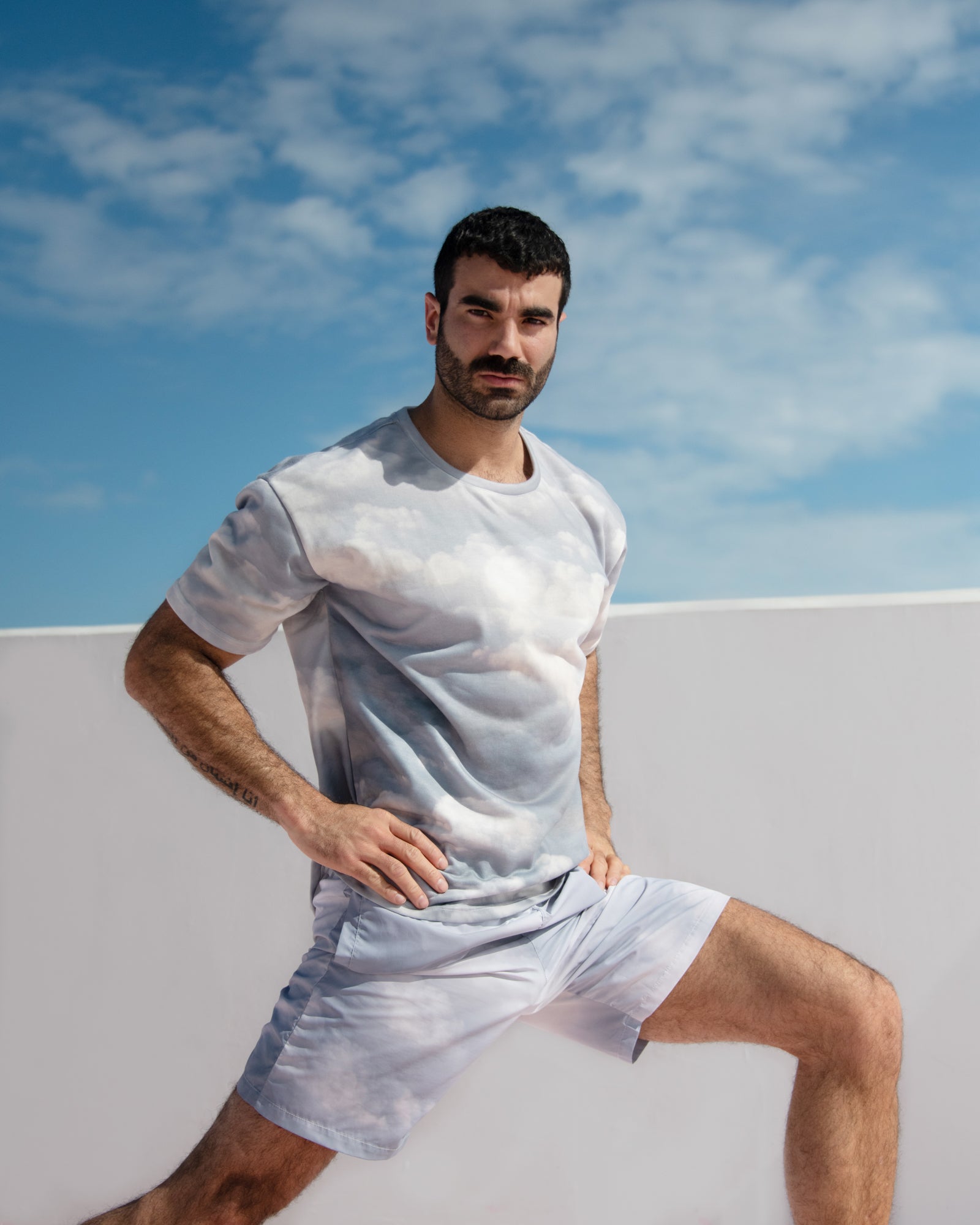 knit oversize tee LAYERS OF HEAVEN