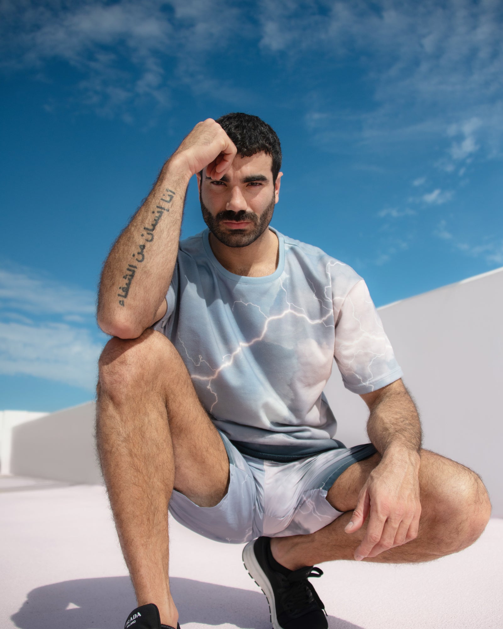 knit oversize tee THE MOMENT